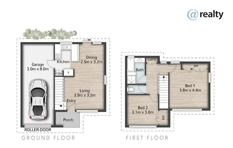 Floorplan of Homely townhouse listing, 40/1A Joyce Street, East Ipswich QLD 4305