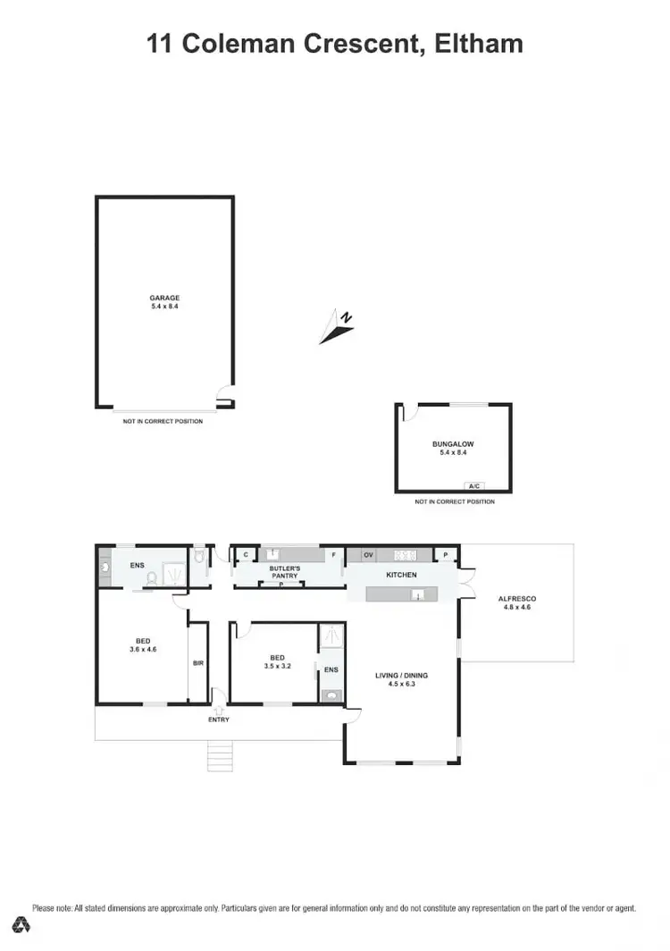 Floorplan of Homely house listing, 11 Coleman Crescent, Eltham VIC 3095