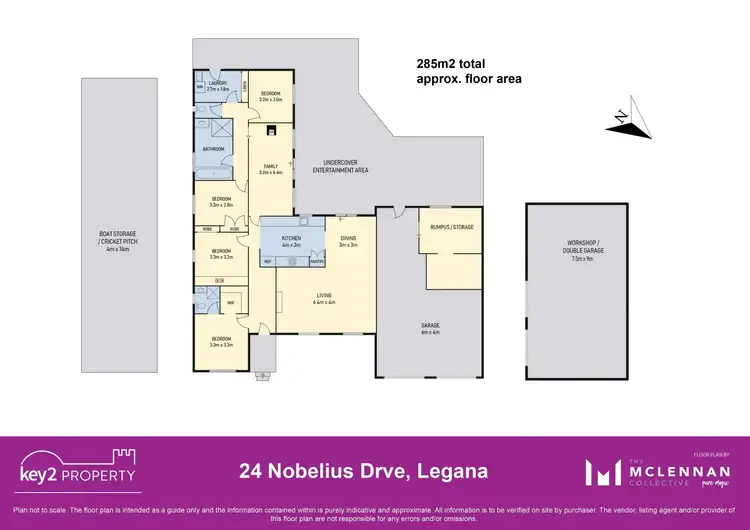 Floorplan of Homely house listing, 24 Nobelius Drive, Legana TAS 7277