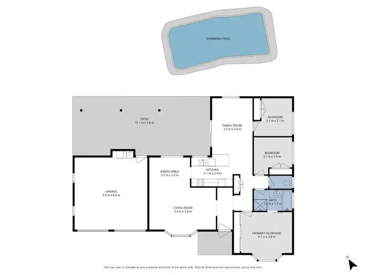 Floorplan of Homely house listing, 5 White Patch Esplanade, Banksia Beach QLD 4507