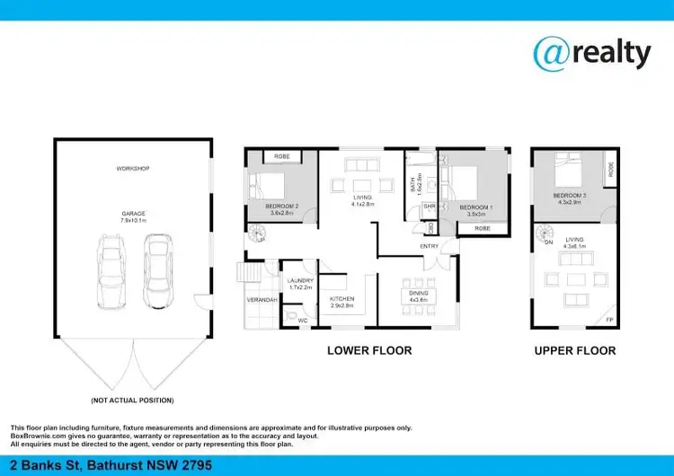 Floorplan of Homely house listing, 2 Banks Street, Bathurst NSW 2795