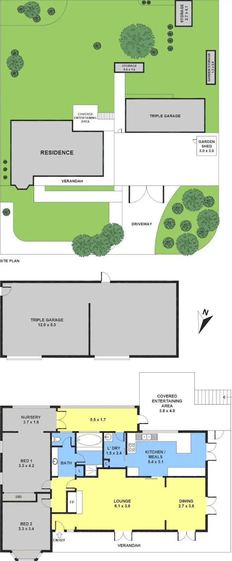 Floorplan of Homely house listing, 114 Menangle Road, Menangle NSW 2568