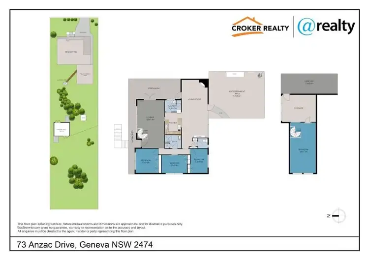 Floorplan of Homely house listing, 73 Anzac Drive, Geneva NSW 2474