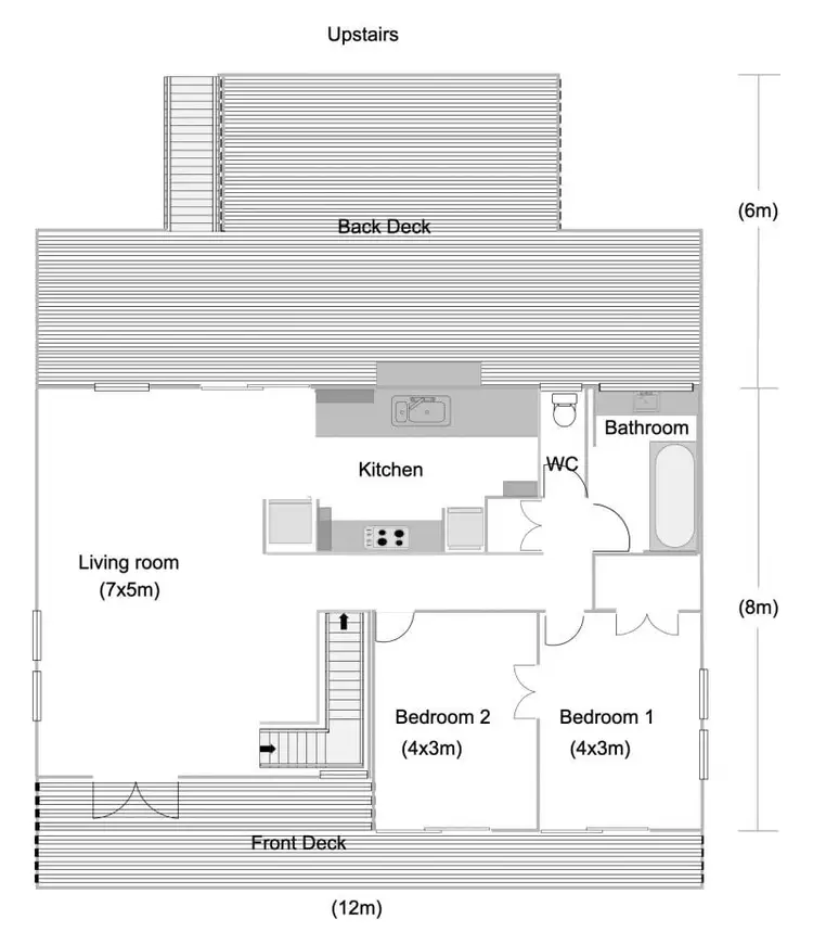 Floorplan of Homely house listing, 16 Barbarra Street, Picnic Bay QLD 4819