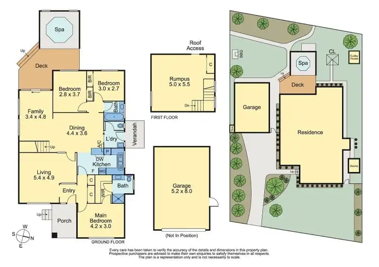 Floorplan of Homely house listing, 15 Grayson Drive, Scoresby VIC 3179