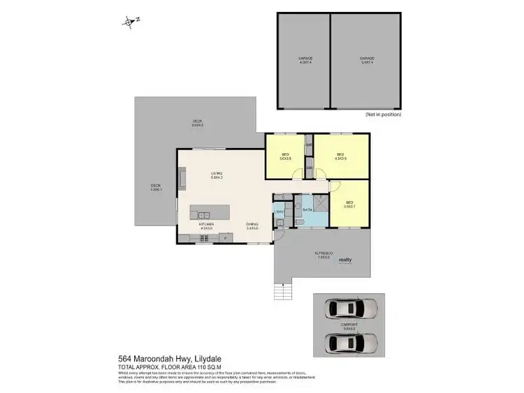 Floorplan of Homely house listing, 564-566 Maroondah Highway, Lilydale VIC 3140