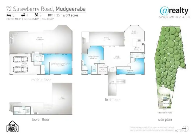 Floorplan of Homely house listing, 72 Strawberry Road, Mudgeeraba QLD 4213