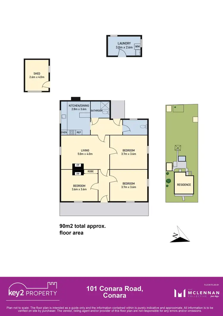 Floorplan of Homely house listing, 101 Conara Road, Conara TAS 7211