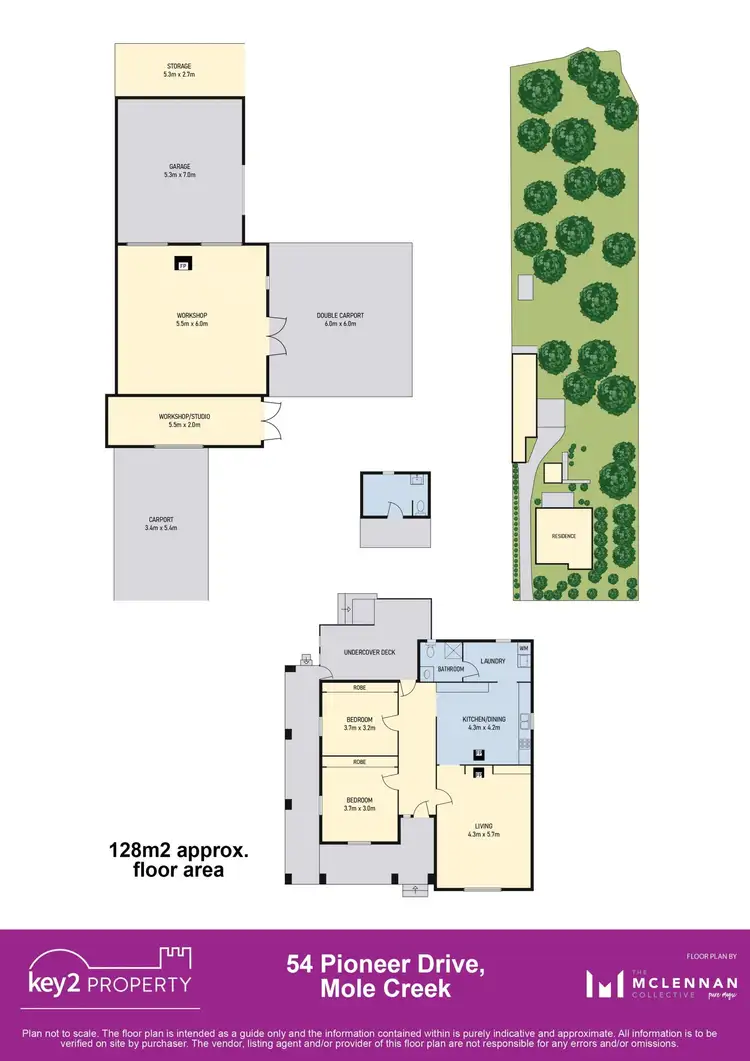 Floorplan of Homely house listing, 54 Pioneer Drive, Mole Creek TAS 7304