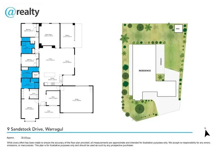 Floorplan of Homely house listing, 9 Sandstock Drive, Warragul VIC 3820