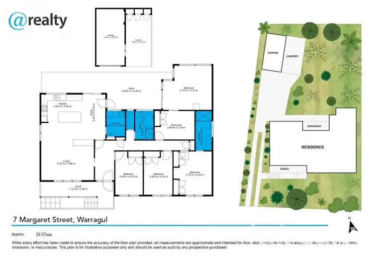 Floorplan of Homely house listing, 7 Margaret Street, Warragul VIC 3820