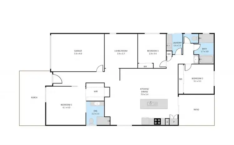 Floorplan of Homely house listing, 11 Corymbia Avenue, Bohle Plains QLD 4817