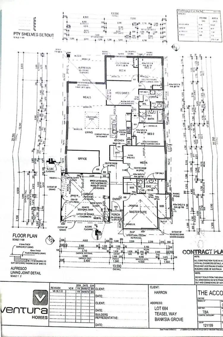 Floorplan of Homely house listing, 85 Teasel Way, Banksia Grove WA 6031