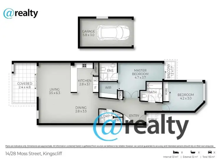 Floorplan of Homely apartment listing, 14/28 Moss Street, Kingscliff NSW 2487