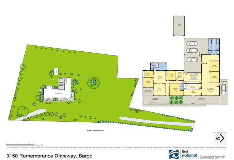 Floorplan of Homely house listing, 3150 Remembrance Driveway, Bargo NSW 2574