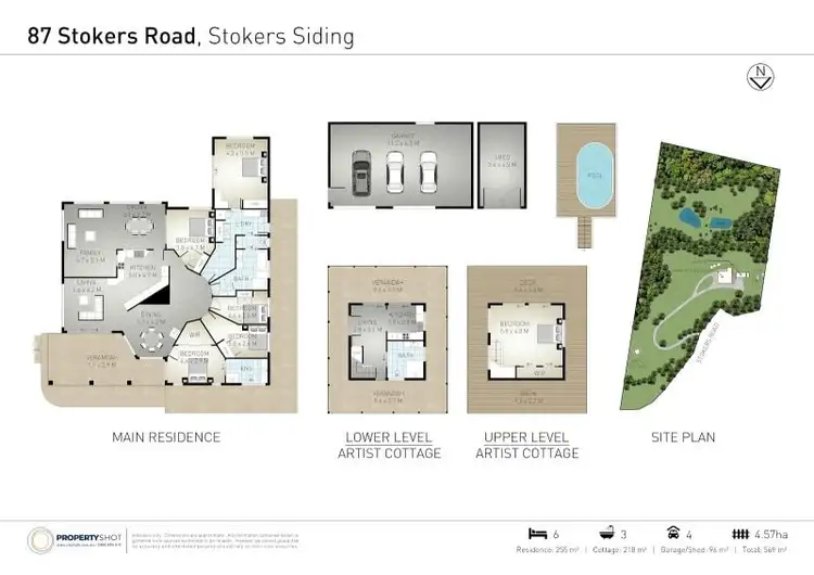 Floorplan of Homely rural property listing, 87 Stokers Road, Stokers Siding NSW 2484