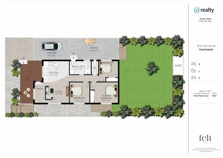 Floorplan of Homely house listing, 12/22 Hansford Road, Coombabah QLD 4216