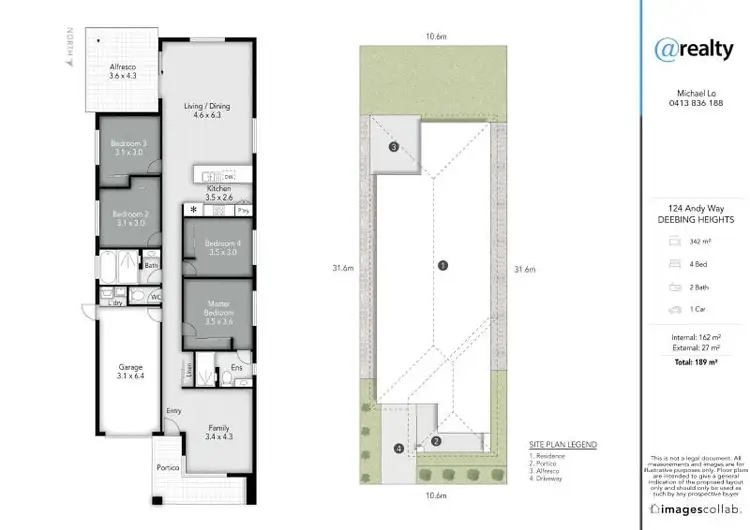 Floorplan of Homely house listing, 124 Andy Way, Deebing Heights QLD 4306