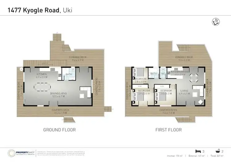 Floorplan of Homely house listing, 1477 Kyogle Road, Uki NSW 2484