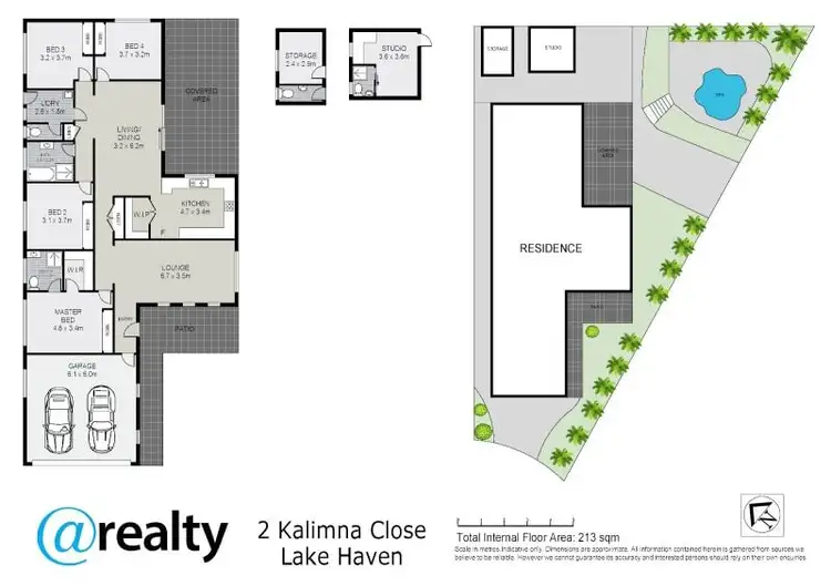Floorplan of Homely house listing, 2 Kalimna Close, Lake Haven NSW 2263