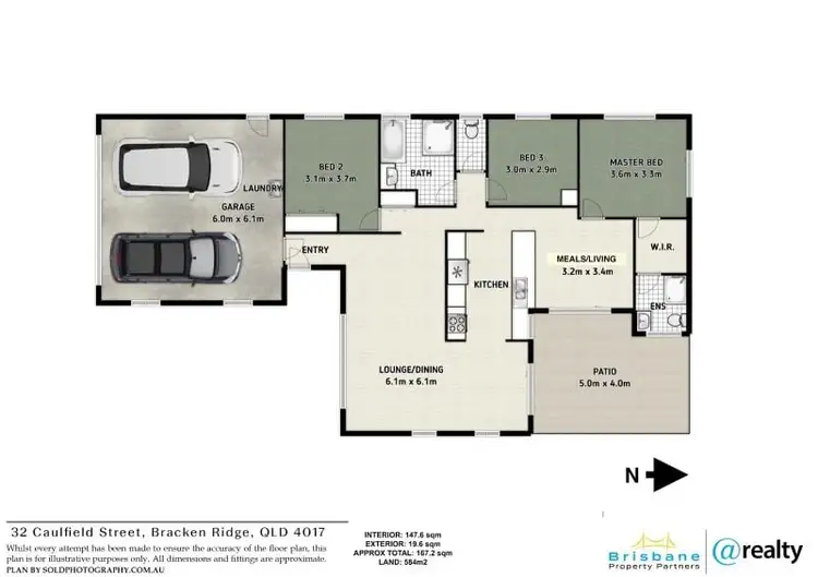 Floorplan of Homely house listing, 32 Caulfield Street, Bracken Ridge QLD 4017