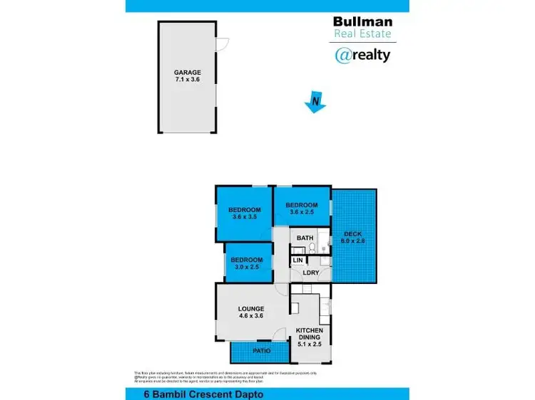Floorplan of Homely house listing, 26 Bambil Crescent, Dapto NSW 2530