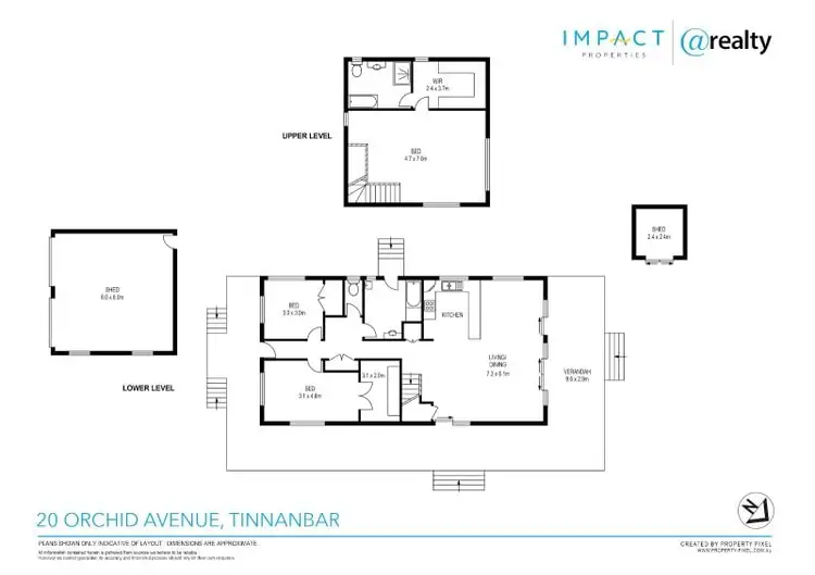 Floorplan of Homely house listing, 20 Orchid Avenue, Tinnanbar QLD 4650