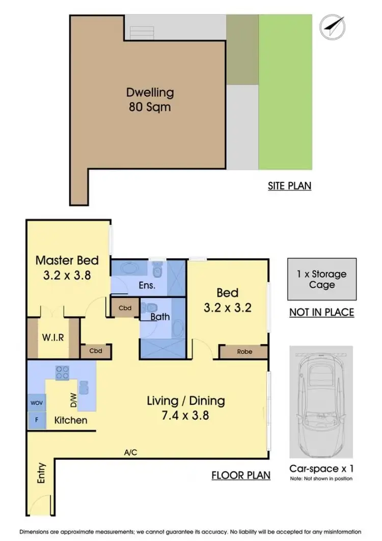 Floorplan of Homely apartment listing, G3/8 Berkeley Street, Doncaster VIC 3108