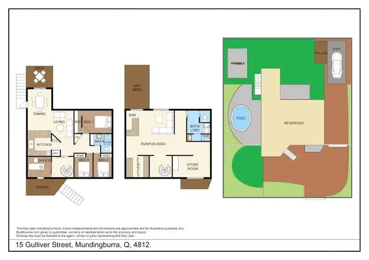 Floorplan of Homely house listing, 15 Gulliver Street, Mundingburra QLD 4812