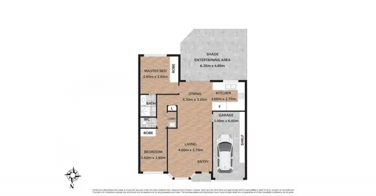 Floorplan of Homely villa listing, 15/73-87 Caboolture River Road, Morayfield QLD 4506