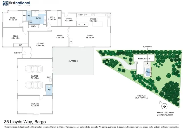 Floorplan of Homely house listing, 35 Lloyds Way, Bargo NSW 2574
