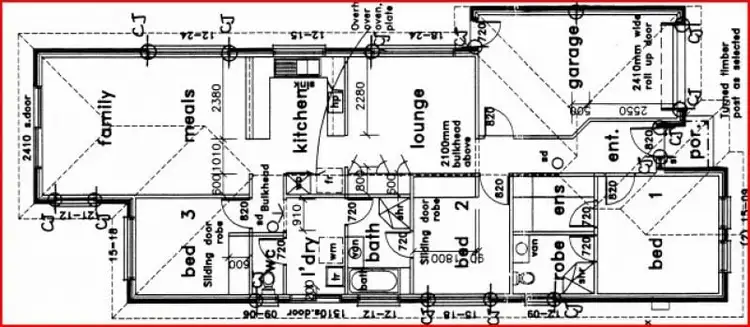 Floorplan of Homely house listing, 4 Hallett Boulevard, Allenby Gardens SA 5009