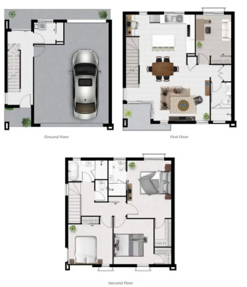 Floorplan of Homely unit listing, 36/Lot 1 New Street, Taigum QLD 4018