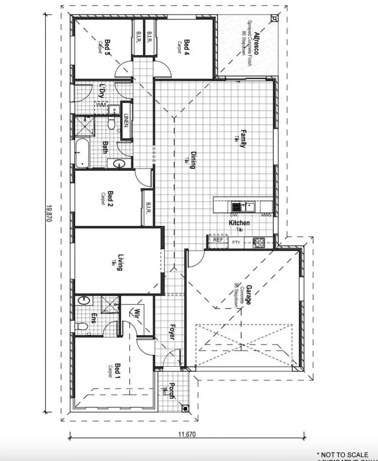 Floorplan of Homely house listing, Address available on request