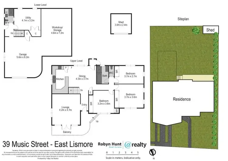 Floorplan of Homely house listing, 39 Music Street, East Lismore NSW 2480