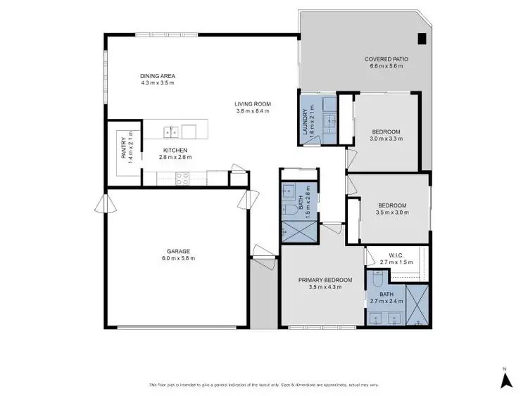 Floorplan of Homely house listing, 136/19 Bongaree Avenue, Bongaree QLD 4507