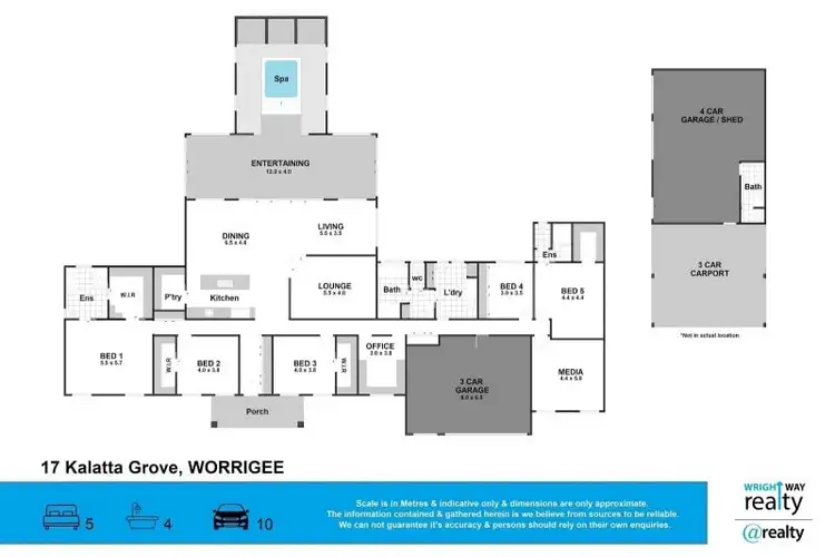 Floorplan of Homely house listing, 17 Kalatta Grove, Worrigee NSW 2540