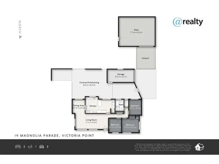 Floorplan of Homely house listing, 19 Magnolia Parade, Victoria Point QLD 4165