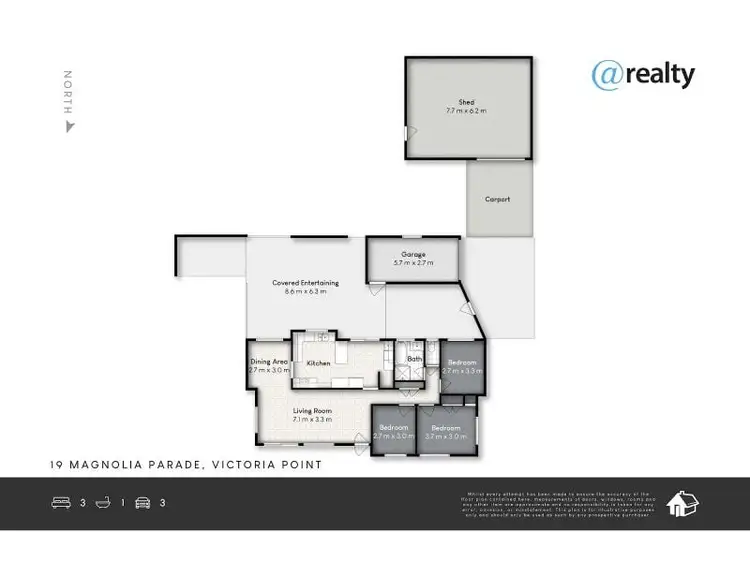 Floorplan of Homely house listing, 19 Magnolia Parade, Victoria Point QLD 4165