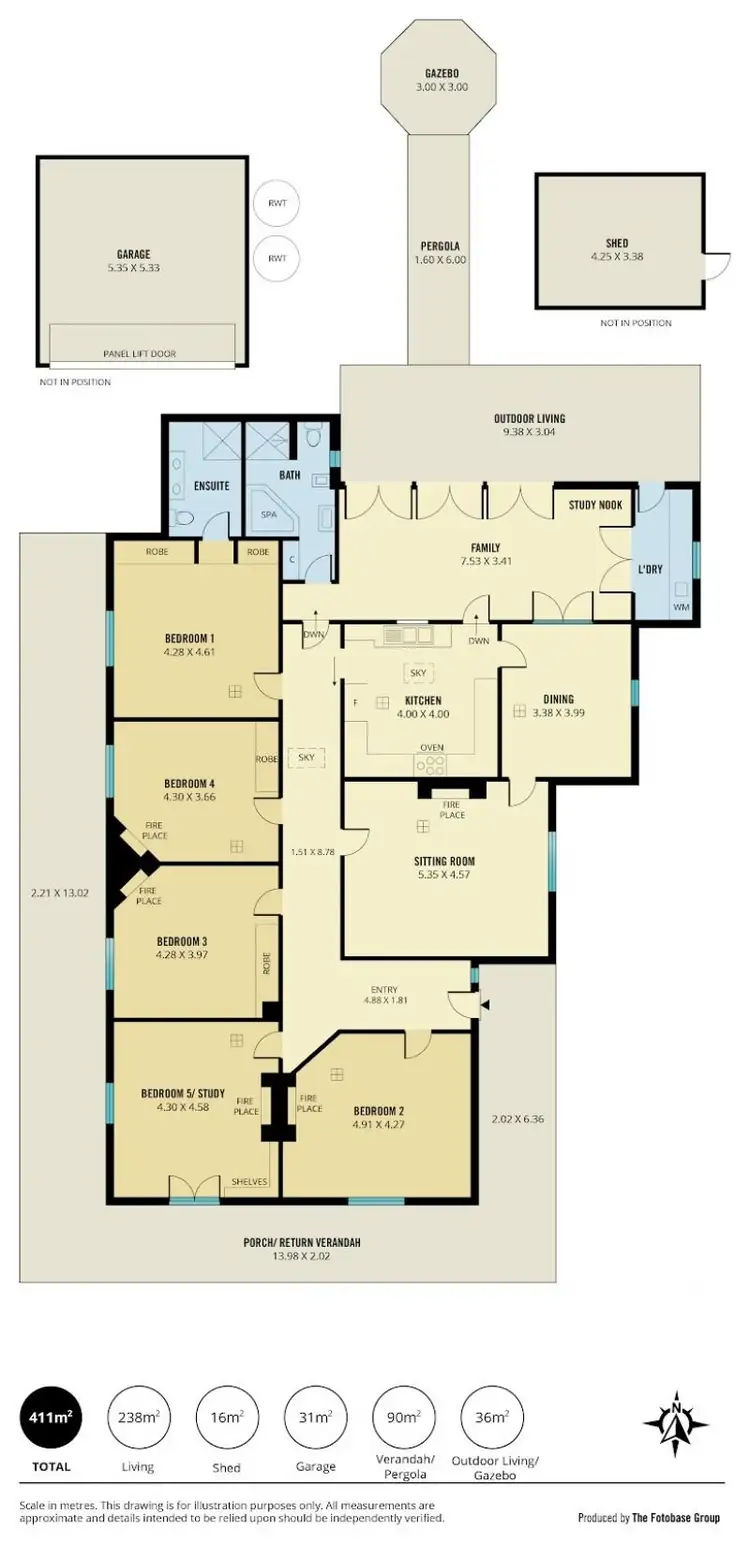 Floorplan of Homely house listing, 14 Old Beach Road, Brighton SA 5048