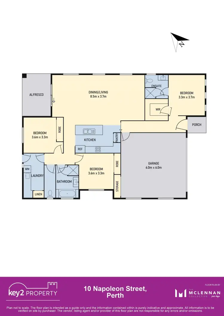 Floorplan of Homely house listing, 10 Napoleon Street, Perth TAS 7300