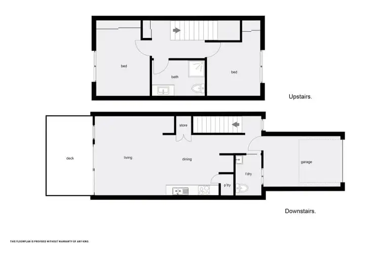 Floorplan of Homely townhouse listing, 14/36 Springfield Cresent, Manoora QLD 4870