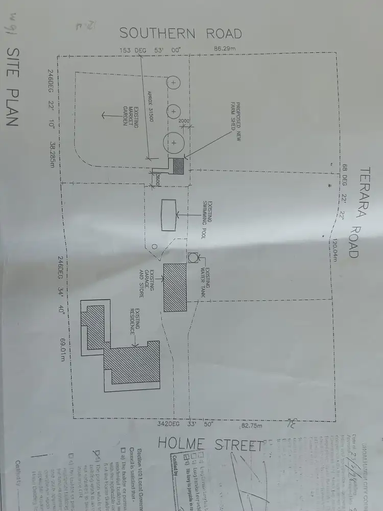 Floorplan of Homely rural property listing, 6 Holme Street, Terara NSW 2540