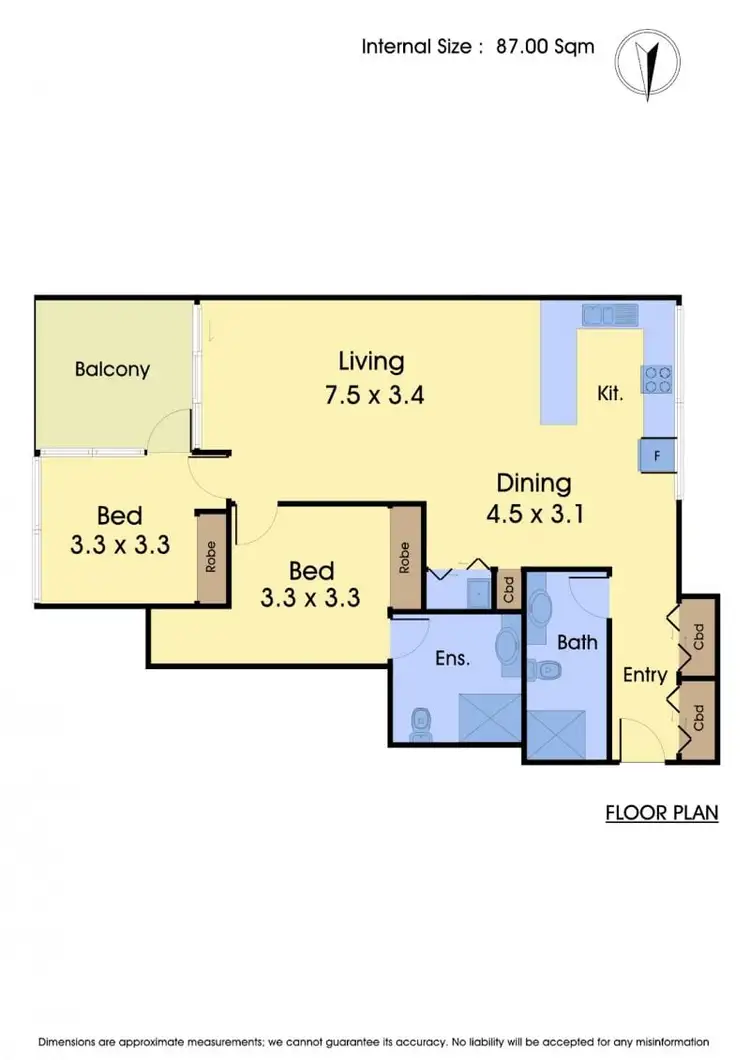 Floorplan of Homely apartment listing, 102/29 Loranne Street, Bentleigh VIC 3204