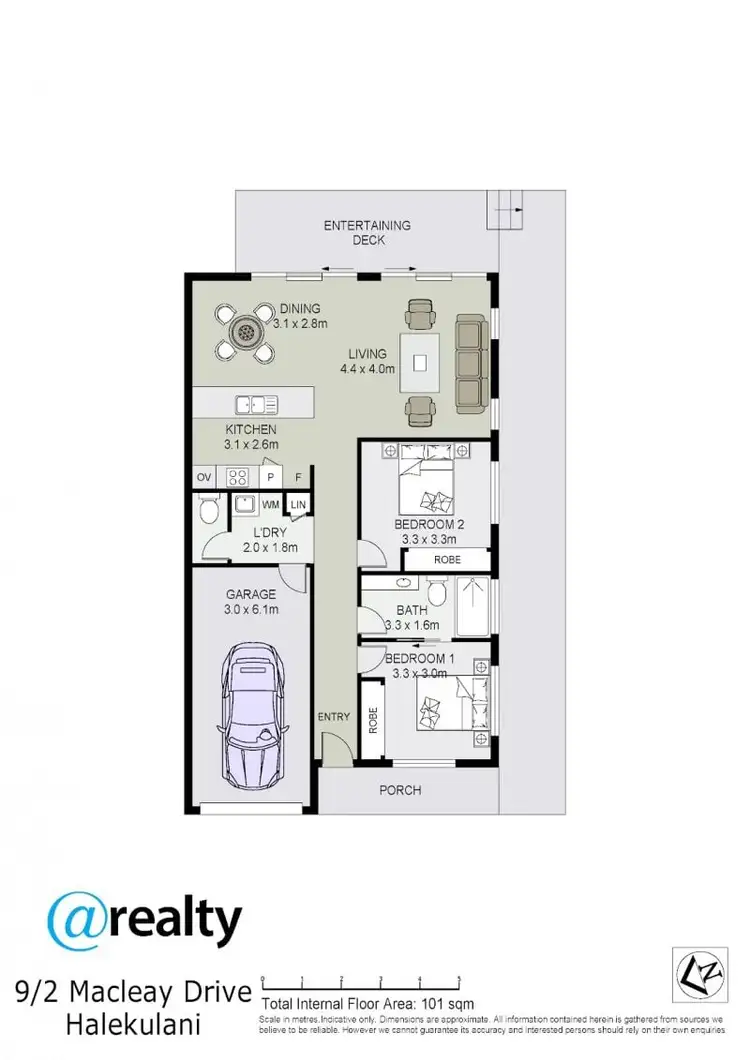 Floorplan of Homely retirement listing, 9/2 MacLeay Drive, Halekulani NSW 2262