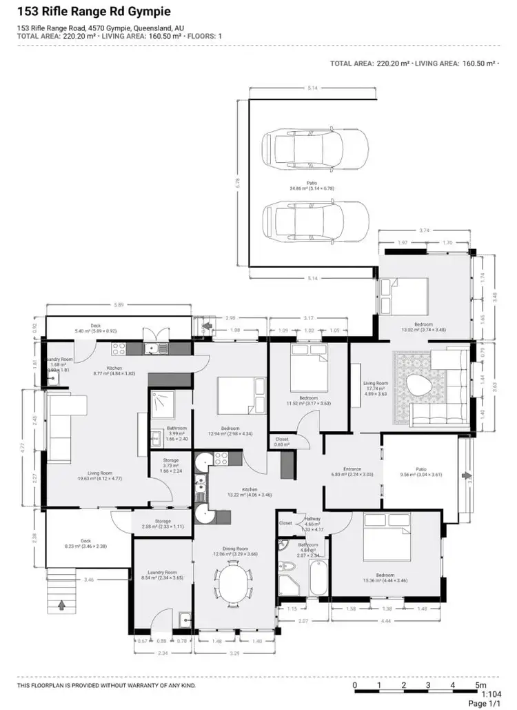 Floorplan of Homely house listing, 153 Rifle Range Road, Gympie QLD 4570