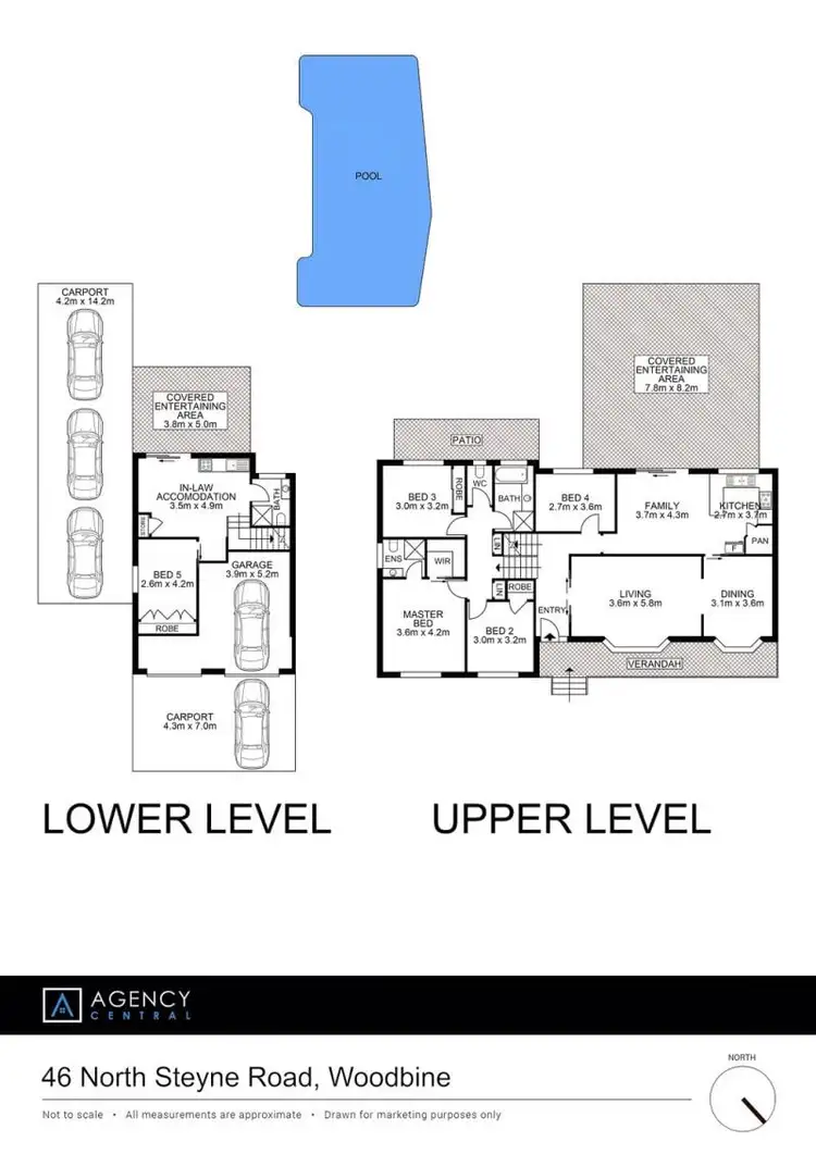 Floorplan of Homely house listing, 46 North Steyne Road, Woodbine NSW 2560