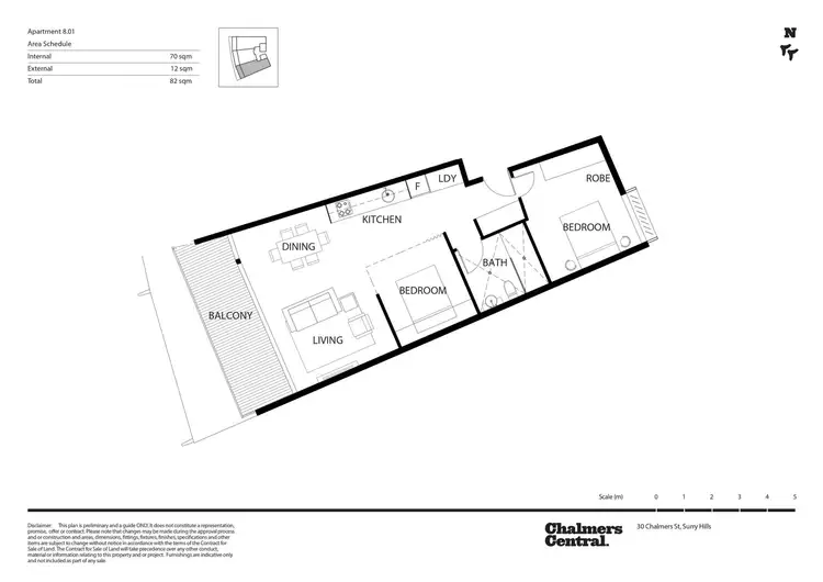 Floorplan of Homely apartment listing, 81/30-34 Chalmers St, Surry Hills NSW 2010