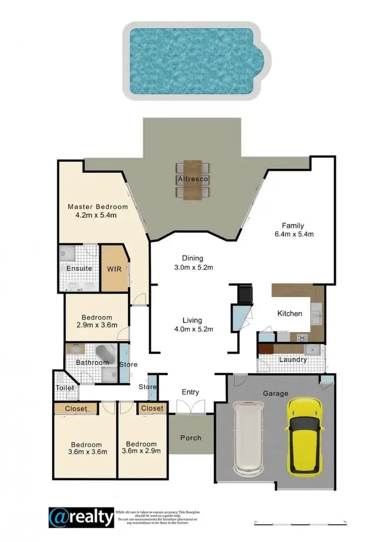 Floorplan of Homely house listing, 40 Tradewinds Drive, Banksia Beach QLD 4507