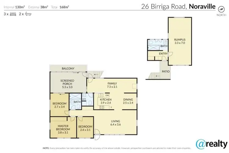 Floorplan of Homely house listing, 26 Birriga Road, Noraville NSW 2263